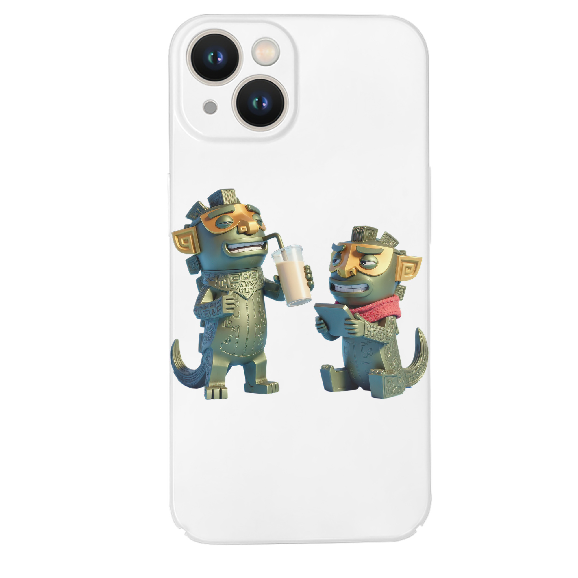 （画像用） Ne Zha 2 ナタ 魔童の大暴れ 【iPhone 14シリーズ対応】ハードケース